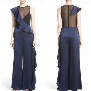 Diane Von Furstenberg  Ruffle Jumpsuit